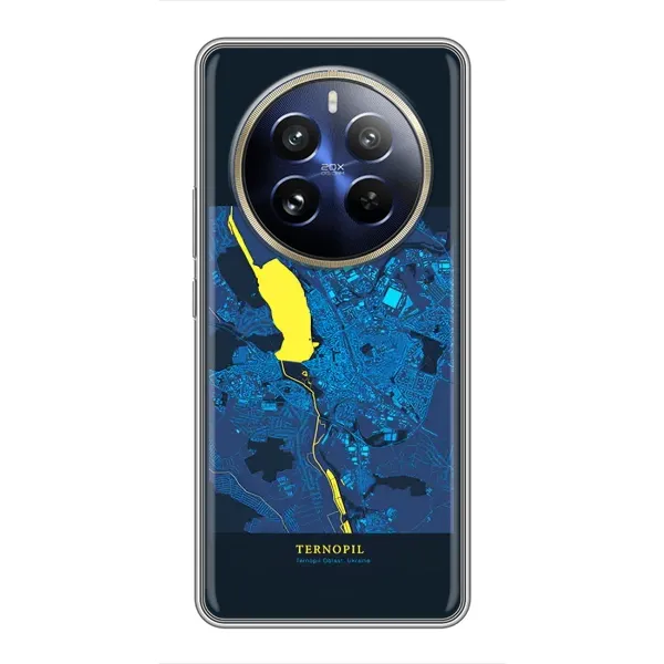 Чехол с принтом «Тернополь» для Realme 12 Pro Plus