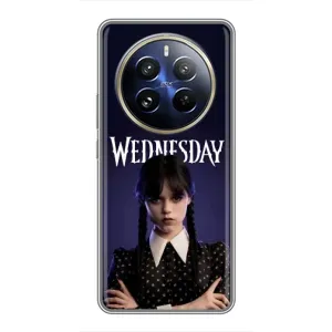 Чехлы Венсдей на Realme 12 Pro Plus Уэнсдей (AlphaPrint) (Wednesday)