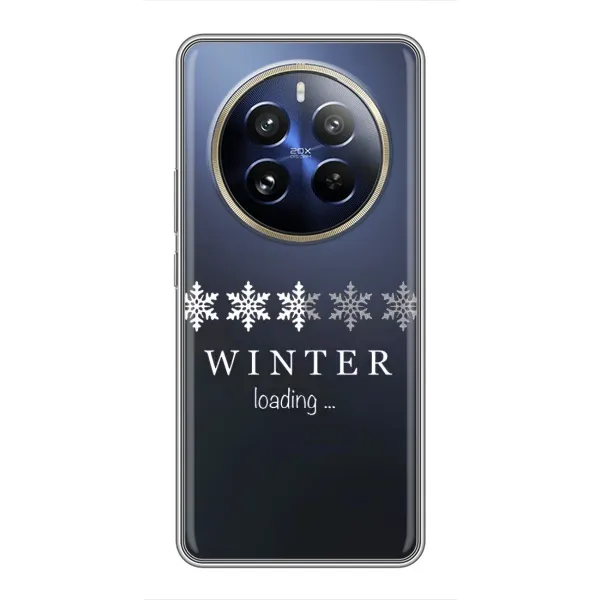Чохол з принтом «Winter loading» для Realme 12 Pro Plus Чохол з принтом «Winter loading» для Realme 12 Pro Plus