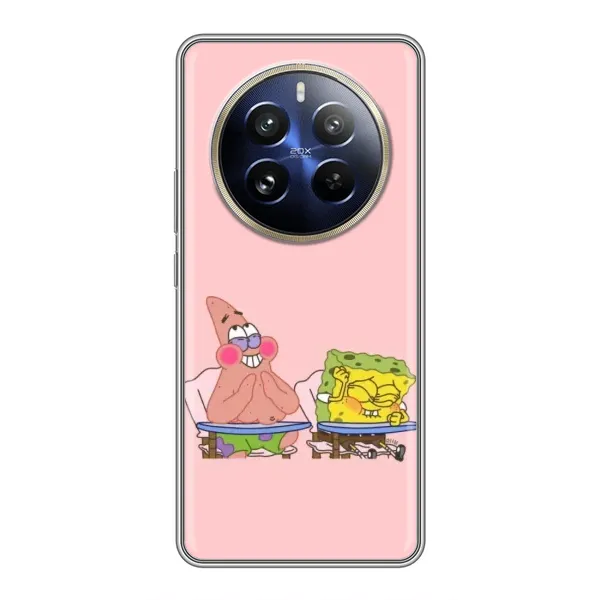 Чехол с принтом «За партой» для Realme 12 Pro Plus
