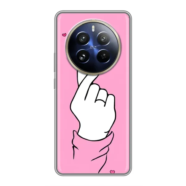 Чехол с принтом «Знак Love» для Realme 12 Pro Plus Чехол с принтом «Знак Love» для Realme 12 Pro Plus