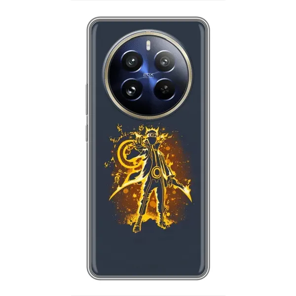 Чохол з принтом «золотий Наруто» для Realme 12 Pro Plus
