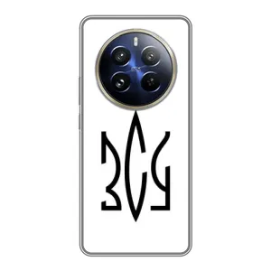 Чехлы для Realme 12 Pro Plus  Укр. Символика (AlphaPrint) (ЗСУ герб)