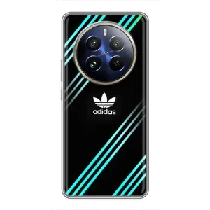 Чохли Адидас для Realme 12 Pro (AlphaPrint) (Адідас з полосами)