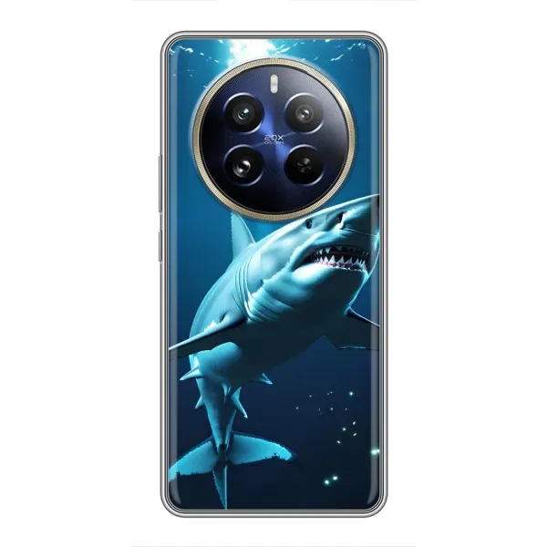 Чохол з принтом «Акула під водою» для Realme 12 Pro Чохол з принтом «Акула під водою» для Realme 12 Pro