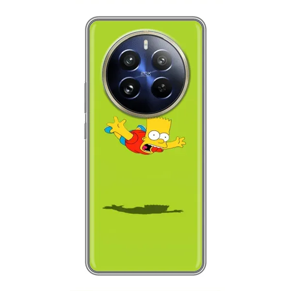 Чехол с принтом «Барт Симпсон» для Realme 12 Pro