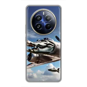 Чохол з мемом Тралалело тралала на Realme 12 Pro (Бомбардіро крокоділо)