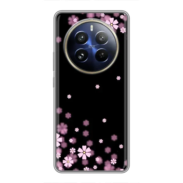 Чехол с принтом «Цветочки маленькие» для Realme 12 Pro