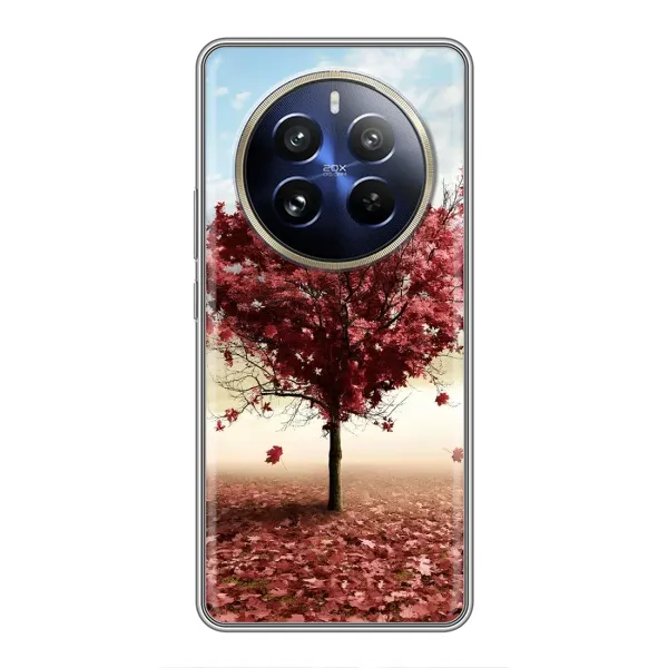 Чехол с принтом «Дерево сердце» для Realme 12 Pro