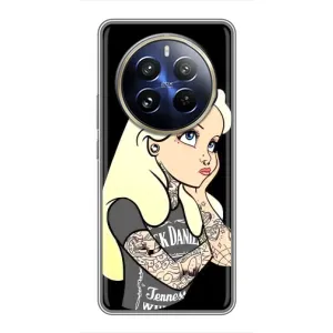 Чохол з друком для Realme 12 Pro - (Мода) (AlphaPrint) (Дівчина в тату)