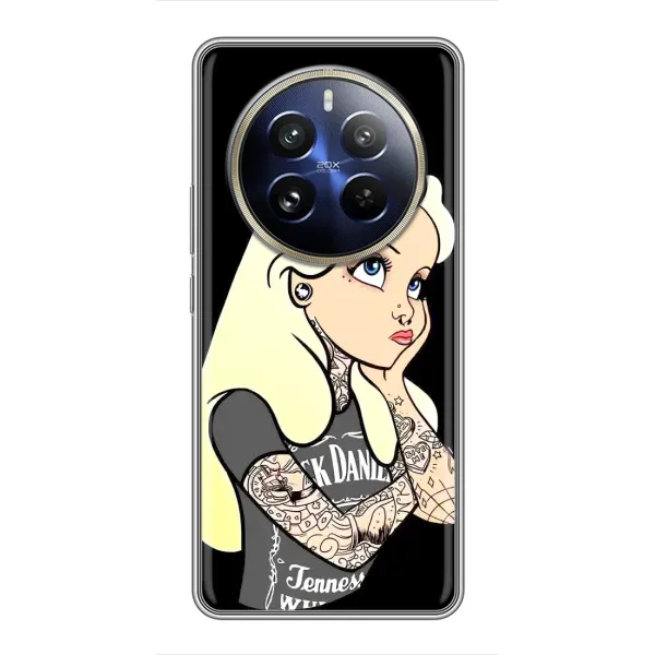 Чохол з принтом «Дівчина в тату» для Realme 12 Pro