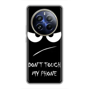 Чохол для РеалМi 12 Про - (AlphaPrint) з принтом (ТОП продажів) (Dont Touch)