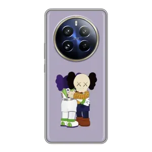 Чохли для Realme 12 Pro - Bearbrick Louis Vuitton (PREMIUMPrint) (Дружба Беарбрік)