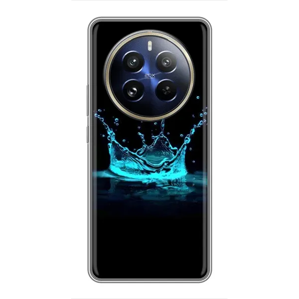 Чохол з принтом «Крапля корони» для Realme 12 Pro