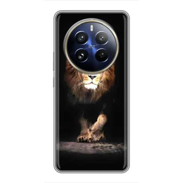 Чохол з принтом «Лев» для Realme 12 Pro Чохол з принтом «Лев» для Realme 12 Pro