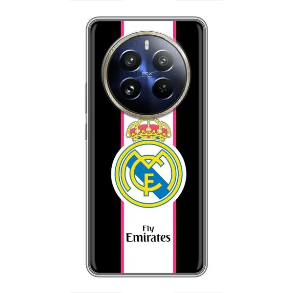 Чехол с принтом «лого Real Madrid» для Realme 12 Pro
