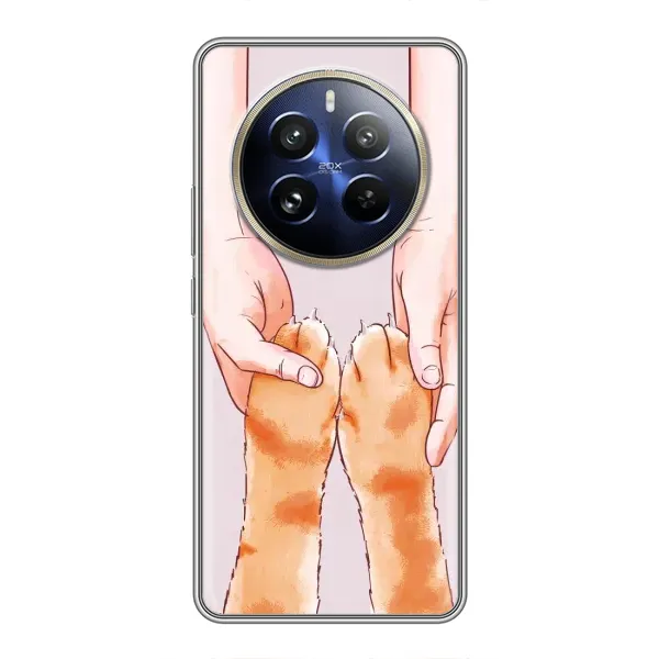 Чехол с принтом «Любовь к котикам» для Realme 12 Pro