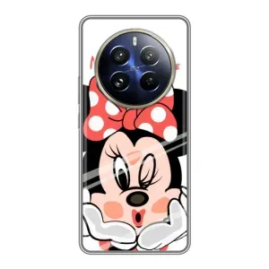 Эксклюзивный чехол для Realme 12 Pro (AlphaPrint - Мультяшные) (Маус Минни)