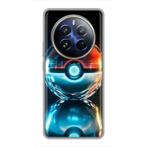 Чехол с Пикачу на Realme 12 Pro (Мяч Пикачу)