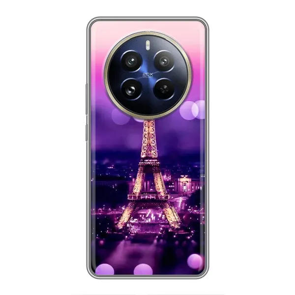 Чохол з принтом «Париж Башня» для Realme 12 Pro
