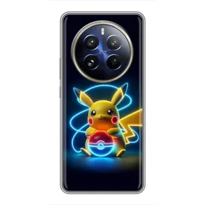 Чехол с Пикачу на Realme 12 Pro (Покемон)