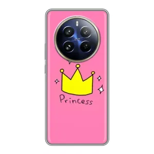 Чохол з картинкою (Стильні) РеалМi 12 Про - (AlphaPrint) (Princess)