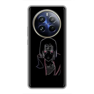Чохли на тему: Ітачи Учіха для Realme 12 Pro (AlphaPrint) (силует Ітачі)