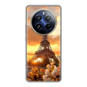 Чехол Эйфелева Башня для Realme 12 Pro - (AlphaPrint) (Солнечная башня)