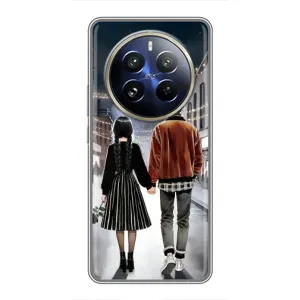 Чохол з принтом «Венздей та Тайлер» для Realme 12 Pro