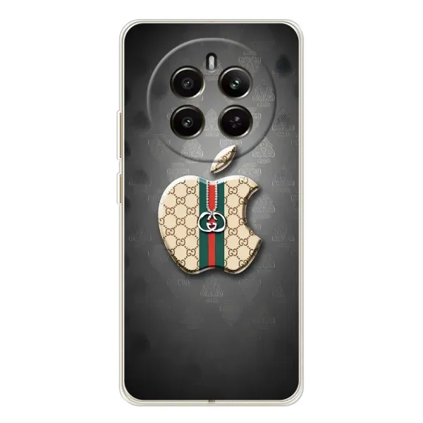 Чохол з принтом «Apple gucci» для Realme 12