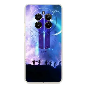 Чохли BTS для RealMe 12 (AlphaPrint) (Army BTS)