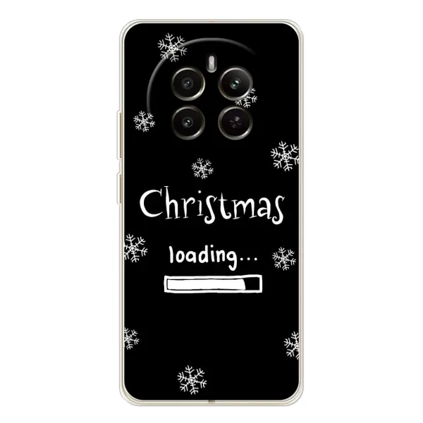 Чохол з принтом «Christmas loading» для Realme 12
