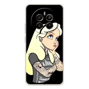 Чохол з друком для RealMe 12 - (Мода) (AlphaPrint) (Дівчина в тату)