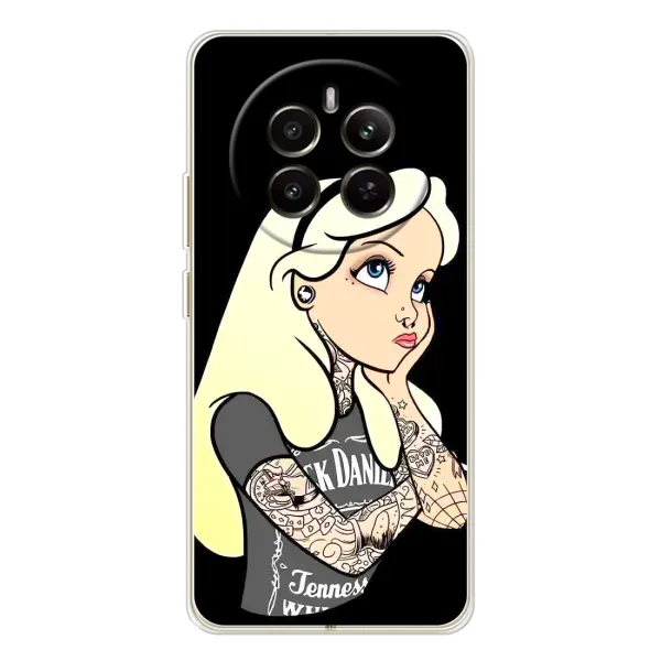 Чохол з принтом «Дівчина в тату» для Realme 12