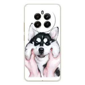 Чохли з собаками для RealMe 12 (VPrint) (Радісний Хаскі)