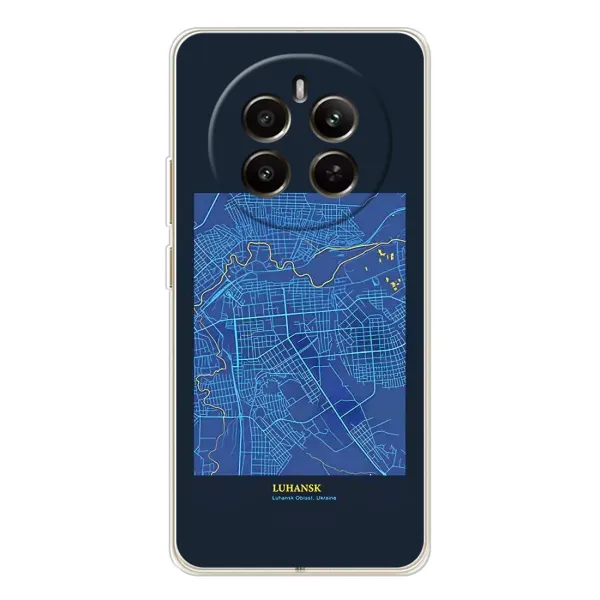 Чохол з принтом «Луганськ» для Realme 12