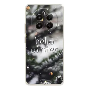 Новорічні, Святкові Чохли для RealMe 12 - 2024 год (Hello winter)