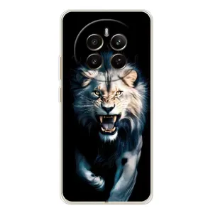 Чохол з принтом «Лев у темряві» для Realme 12