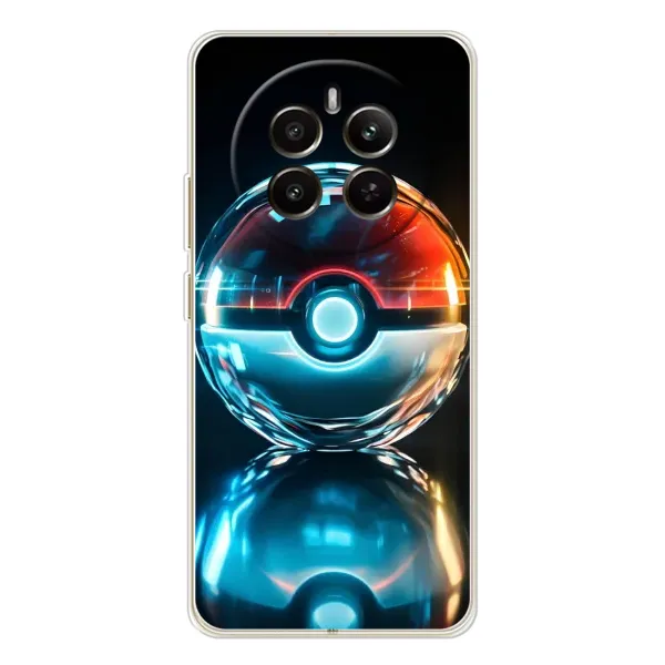Чехол с принтом «Мяч Пикачу» для Realme 12 Чехол с принтом «Мяч Пикачу» для Realme 12