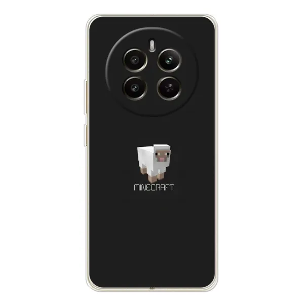 Чохол з принтом «Овечка Майнкрафт» для Realme 12
