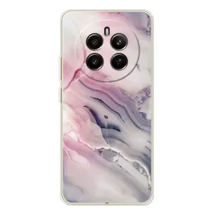 Мраморний чехол на RealMe 12 (VPrint) (Пурпурний Мрамор)