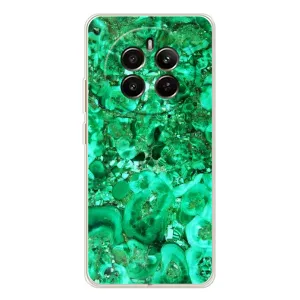 Мраморний чехол на RealMe 12 (VPrint) (Салатовий Мрамор)
