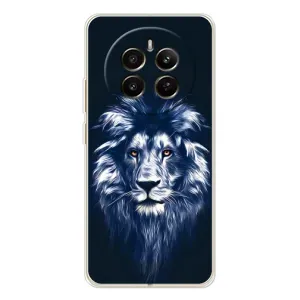 Чохол з картинкою ЛЕВ для RealMe 12 (VPrint) (Синій Лев)