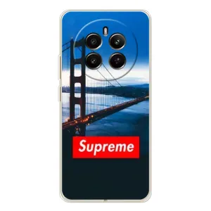 Чеохол для RealMe 12 з картинкою Supreme (AlphaPrint) (Стиль Supreme)