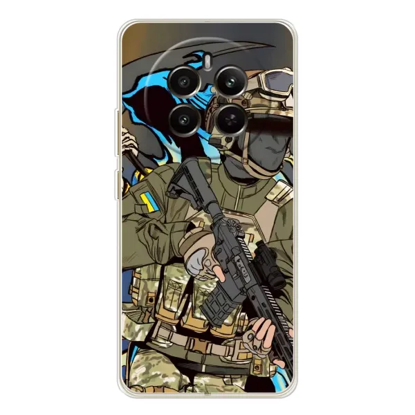 Чохол з принтом «Воїн ЗСУ» для Realme 12