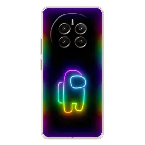 Чохли Амонг Ас для RealMe 12 (AlphaPrint) (Яскравий скін)