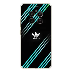 Чохли Адидас для Realme 13 4G (AlphaPrint) (Адідас з полосами)