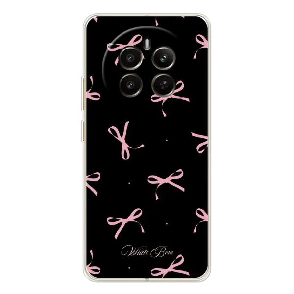 Чехол с принтом «Банты на черном» для Realme 13 4G