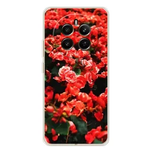 Чохли з квітами для Realme 13 4G (VPrint) (Квіти червоні)
