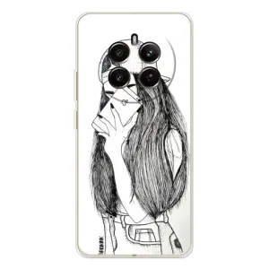 Чохол з друком для Realme 13 4G - (Мода) (AlphaPrint) (Фото дівчини)